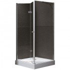 Душевой уголок 100х80 Cezares Elena ELENA-ASH-1-100/80-C-Cr