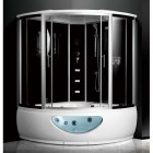 Душевая кабина 150x150 Frank F-652 Black