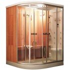 Душевая кабина 150x150 Frank F-915L с сауной