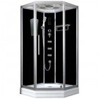 Душевая кабина с распашными дверями River Lux Zangu 100/100 BL