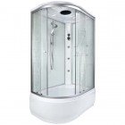 Душевая кабина 80x110 Deto EM4511 R с электрикой и гидромассажем