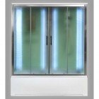 Душевая кабина 150x85 Deto EM4515 LED