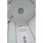 Прямоугольная душевая кабина Royal Bath RB 8100BP6-WT L