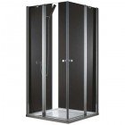 Душевая кабина 120x120 Cezares Elena ELENA-A-22-120-C-Cr