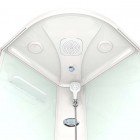 Душевая кабина Domani-Spa Delight 110 тонированная/чёрная с электрикой и гидромассажем