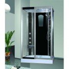 Душевая кабина 120х90 с низким поддоном River Lux Nil 120/90 BL