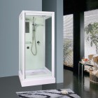 Душевая кабина 90х90 квадратная River Lux Moero 90/93 MT R