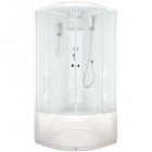 Душевая кабина 90х90 Domani-Spa Elegance high матовая