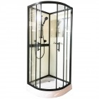 Душевая кабина 90х90 Frank F90/1 black