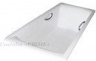 Ванна чугунная 180x80 Castalia Prime 180x80x48 с отверстиями для ручек
