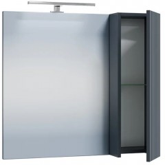 Зеркало-шкаф СаНта Альтаир 70 графит 700503