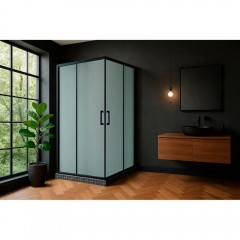 Душевое ограждение Royal Bath RB120HPD-C-BL