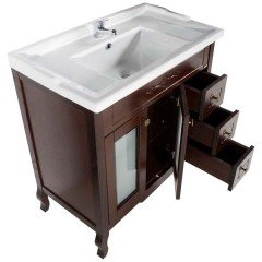 Комплект мебели ASB-Woodline Флоренция квадро 80 бук тироль массив ясеня