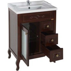 Комплект мебели ASB-Woodline Флоренция квадро 60 бук тироль массив ясеня