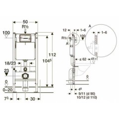 Инсталляция Geberit Plattenbau 458.125.21.1 + Roca Dama Senso 346517000