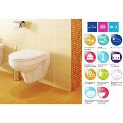 Инсталляция Cersanit Leon + унитаз Cersanit Delfi S-SET-DELFI-Leon-Cg-w