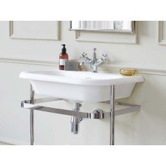 Раковина Burlington Clearwater 55 с хромированным подстольем