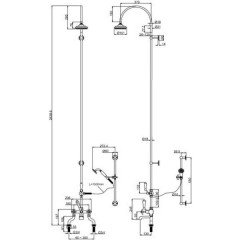 Душевая программа Burlington Anglesey H202-AN
