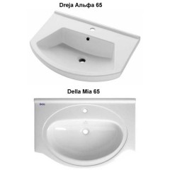Комплект мебели ASB-Woodline Флоренция 65 белый массив ясеня