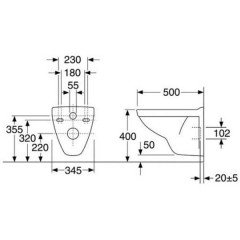 Инсталляция Viega Eco 673192 + унитаз Gustavsberg Nautic 5530 + сиденье Gustavsberg с микролифтом