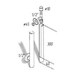 Кран запорный Migliore Totem ML.RIC-10.127