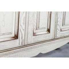 Комплект мебели ASB-Woodline Верона 85 бежевый массив ясеня