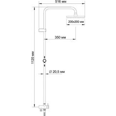 Душевой гарнитур WasserKRAFT A040