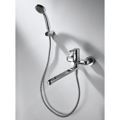 Смеситель универсальный Bravat Stream F63783C-LB