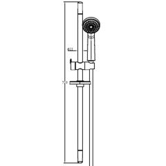Душевой гарнитур Bravat Eco D152CP-RUS