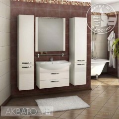 Полка стеклянная Акватон Ария 80 1A144603AA010