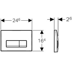 Инсталляция Geberit Duofix 458.125.21.1 + унитаз Gustavsberg Hygienic Flush WWC 5G84HR01 с сиденьем