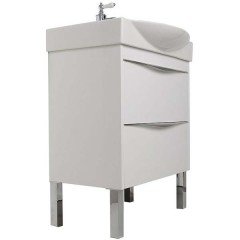 Тумба с раковиной Aquanet Франка 65 белый 00183051 + 00182328