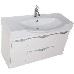 Тумба с раковиной Aquanet Франка 105 белый 00183055 + 00182330