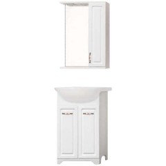 Зеркало-шкаф Style Line Олеандр-2 550/С белый SL-1363