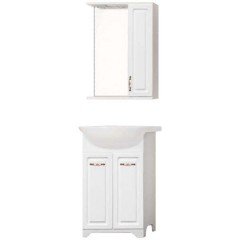 Тумба с раковиной Style Line Олеандр-2 55 белый