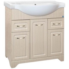 Тумба с раковиной Style Line Олеандр-2 75 белый