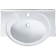 Тумба с раковиной Style Line Олеандр-2 75 белый