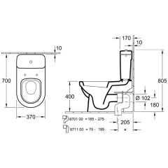 Унитаз Villeroy & Boch Architectura 567710R1