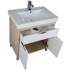 Комплект мебели Aquanet Гретта 75 светлый дуб (камерино) 00172719