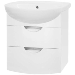 Тумба с раковиной Style Line Жасмин-2 55 белый