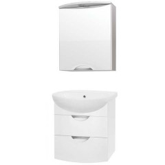 Тумба с раковиной Style Line Жасмин-2 55 белый