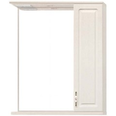Зеркало-шкаф Style Line Олеандр-2 650/С рельеф пастель