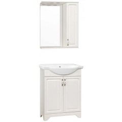 Тумба с раковиной Style Line Олеандр-2 65 рельеф пастель