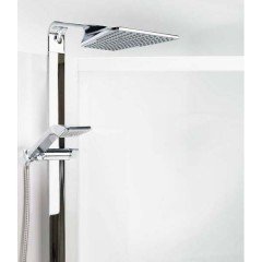 Душевая кабина IDO Showerama 8-5 100x100 стекло Dandelion, профиль белый 4985129010