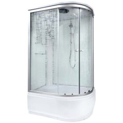 Душевая кабина Deto EM4512 L с гидромассажем
