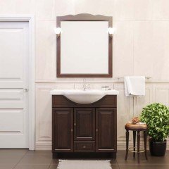 Тумба с раковиной Opadiris Атрия 75 орех антикварный