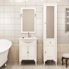Зеркало Opadiris Глория 55 слоновая кость