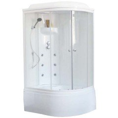 Душевая кабина Royal Bath RB8120BK3-WT L