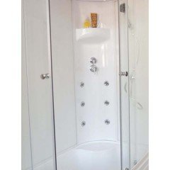 Душевая кабина Royal Bath RB8120BK3-WT R