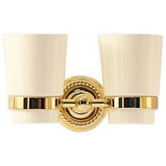 Стакан двойной настенный Magliezza Kollana 80506-do